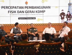 Percepat Ekonomi Kerakyatan, Danrem 072/Pamungkas Hadiri Rakor Pembangunan Gerai Koperasi Desa Merah Putih