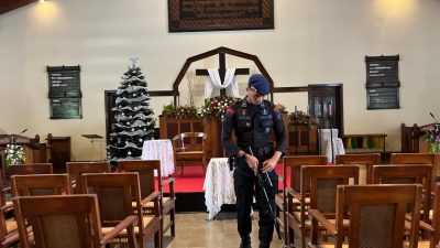 Pastikan Keamanan Ibadah Natal 2025, Polda DIY Sterilisasi 40 Gereja dan Cek Kesiapan Personel
