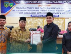 Pemko dan DPRD Sepakati APBD 2026, Fokus Dorong Ekonomi, Pelayanan Publik, dan Kesejahteraan Masyarakat