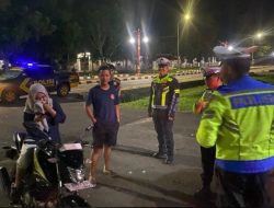 Polres Banyuasin Gelar Patroli menjaga negeri di pemerintahan banyuasin