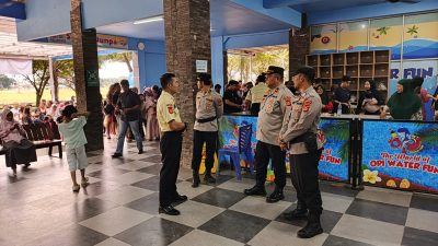 Satgas Preemtif Ops Lilin Musi 2025 Pastikan Keamanan Pengunjung Mall dan Wisata di Palembang
