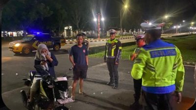 Polres Banyuasin Gelar Patroli Terpadu Jaga Kondusivitas Menuju Akhir Tahun