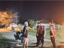 Polres Banyuasin Gelar Patroli Terpadu Jaga Harkamtibmas di Akhir Pekan