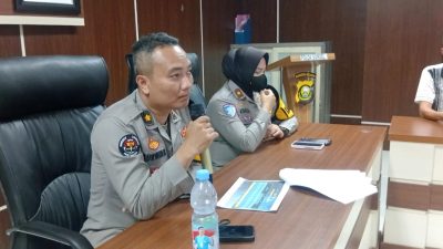 Kasatgas Humas Ops Lilin Musi 2025 Ajak Masyarakat Rayakan Tahun Baru Aman dengan Layanan 110