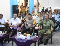 Danrem 072/Pamungkas Hadiri Vidcon Sitkamtibmas Malam Pergantian Tahun Baru 2026