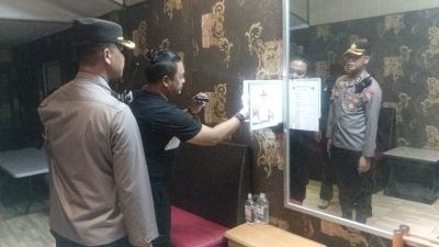 Pastikan Keamanan Wilayah, Polda Sumsel Gelar Razia Skala Besar di Club 41 Dharma Agung