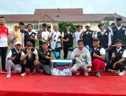 HUT ke – 4 DPD SWI Ogan Komering Ilir (OKI) Gelar Senam Sehat Bersama masyarakat Dan unsur Forkopimda
