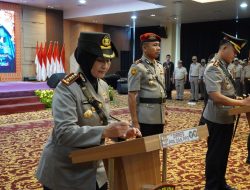 Kapolda Sumsel Pimpin Sertijab Wakapolda Sejumlah Pejabat Utama dan Kasatwil jajaran Polda Sumsel