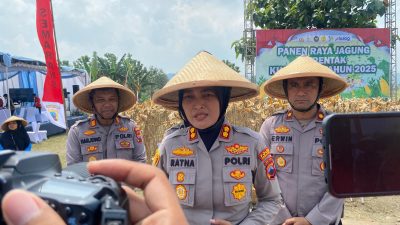 Panen kuartal IV, Polres Semarang sumbangkan total 45,94 Ton.