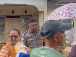 Polri Salurkan Bantuan Sembako untuk Warga Terdampak Banjir Bandang di Gurun Laweh