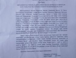 PPK Pengadaan Pengolahan Limbah B3 di RSUP M Djamil Diduga Bocorkan Dokumen Lelang Pada Pemenang