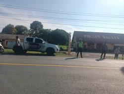 Kanit Gakkum Polres Simalungun Pimpin Blue Light Patrol, Patroli Minggu Pagi Cegah Kecelakaan dan Kejahatan Jalanan