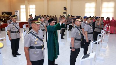 Kapolda DIY Pimpin Sertijab Sejumlah Pejabat Utama dan Kapolres Jajaran