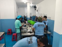 Babinsa Banjarsari Terjun Langsung Ke Lapangan, Cek Dapur MBG Pastikan Makanan Bergizi Gratis Aman dan Higienis