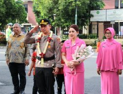 Polres Gunungkidul Sambut AKBP Damus Asa dengan Tradisi Gerbang Pora