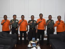 Perkuat Sinergi Penanggulangan Bencana, Danrem 072/Pamungkas Terima Audiensi Kepala Basarnas DIY