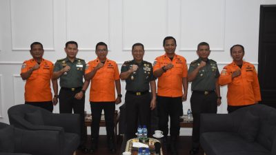 Perkuat Sinergi Penanggulangan Bencana, Danrem 072/Pamungkas Terima Audiensi Kepala Basarnas DIY