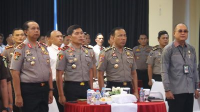 Perkuat Penegakan Hukum, Polda Sumsel Hadirkan Wamenkum RI Sosialisasikan UU Nomor 1 Tahun 2023