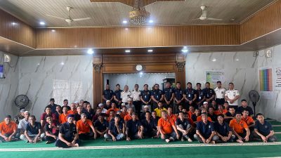 Densus 88 SGW Sumsel Berikan Ceramah Agama di Rutan Kelas I Palembang sebagai Upaya Deradikalisasi
