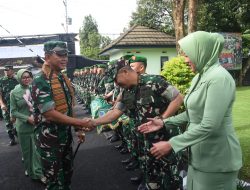 Danrem 072/Pamungkas Dampingi Pangdam IV/Diponegoro Kunjungan Kerja ke Kodim 0705/Magelang