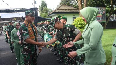 Danrem 072/Pamungkas Dampingi Pangdam IV/Diponegoro Kunjungan Kerja ke Kodim 0705/Magelang