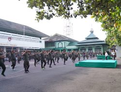 Korem 072/Pamungkas dan Bank Jateng Yogyakarta Gelar Olahraga Bersama dan Sosialisasi Layanan Perbankan