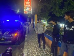 Giat Patroli Presisi Serta Mitigasi Garut Lautan Biru, Di Wilayah Hukum Polsek Bungbulang