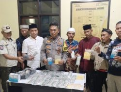 Polsek Caringin Amankan Ribuan Butir Obat Keras dari Warung di Jalur Lintas Selatan Rancabuaya