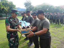 Dandim 0735/Surakarta Dukung Aktivitas Prajurit Lewat Sepatu Aerobik