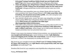 Diberitakan Jejak77.top, Ahmad Saleh Layangkan Hak Jawab Melalui Wartawan On Time