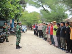 Sinergi Polri dan Masyarakat, Polres Gunungkidul Gelar Aksi Bersih Pantai di Krakal