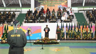 Pengukuhan Pengurus Pencak Silat Militer (PSM) Provinsi Jateng dan DIY di Makodam IV/Diponegoro