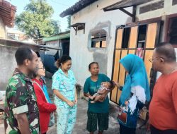Wujudkan Balita Dan Ibu Hamil Serta Lansia Yang Sehat, Babinsa Jagalan Dampingi Kegiatan Posyandu