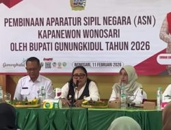 ‎Bupati Gunungkidul beri Pembinaan Pegawai di Lingkungan Kapanewon Wonosari