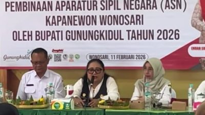 ‎Bupati Gunungkidul beri Pembinaan Pegawai di Lingkungan Kapanewon Wonosari