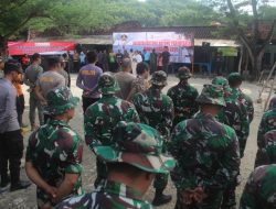Sinergi Kodim 0730/GK dan Forkopimda,Hijaukan Pantai Sepanjang Melalui Gotong Royong dan Tanam Pandan Laut.