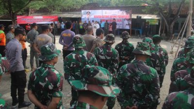 Sinergi Kodim 0730/GK dan Forkopimda,Hijaukan Pantai Sepanjang Melalui Gotong Royong dan Tanam Pandan Laut.