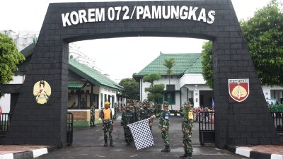 Pelihara Kemampuan Prajurit, Korem 072/Pamungkas Gelar Latihan Han Mars