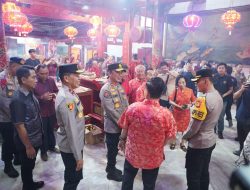 Pastikan Malam Imlek Aman, Kapolda Sumsel Tinjau Pengamanan Sejumlah Klenteng di Palembang