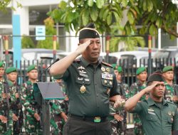 Danrem 072/Pamungkas Pimpin Upacara 17 Februari, Sampaikan Amanat Kasad