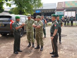 Danrem 072/Pamungkas Dampingi Kasdam IV/Diponegoro Tinjau Pembangunan KDKMP dan Jembatan Merah Putih