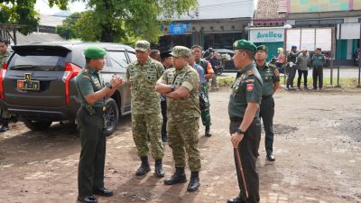 Danrem 072/Pamungkas Dampingi Kasdam IV/Diponegoro Tinjau Pembangunan KDKMP dan Jembatan Merah Putih