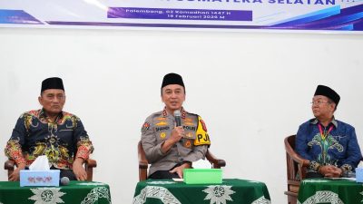 Kapolda Sumsel Irjen Pol Dr. Sandi Nugroho Perkuat Sinergi Kamtibmas dengan PW Muhammadiyah