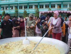 Danrem 072/Pamungkas Bersama Bobon Santoso, Masak Besar dan Buka Puasa Bareng Masyarakat