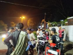 Menjelang Sahur, Puluhan Motor Berknalpot Brong Disikat KRYD Polres Tanah Datar Pastikan Ramadan Tetap Kondusif