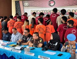 Ditresnarkoba Polda Sumsel Hancurkan Barang Bukti 18 Kasus, 27 Tersangka Terancam Pidana Mati
