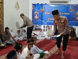 Ramadhan Berkah, Dit Polairud Polda Sumsel Santuni Anak Yatim