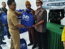 Kolaborasi Koramil 02/Banjarsari & YBM PLN UPTD Salatiga Berikan Bingkisan Lebaran Kepada Warga Kurang Mampu