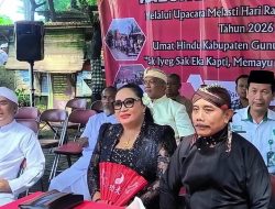 ‎Bupati Gunungkidul Hadiri Upacara Melasti di Pantai Ngobaran Sambut Nyepi Tahun Baru Saka 1948