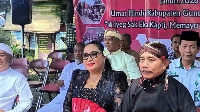 ‎Bupati Gunungkidul Hadiri Upacara Melasti di Pantai Ngobaran Sambut Nyepi Tahun Baru Saka 1948